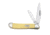 Case 3220 CV Yellow Synthetic Peanut, Clip and Pen Blades 00030