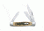 Case 63032 CV Amber Medium Stockman  Clip, Sheepfoot and Pen BladesFolding Knife, Amber Bone CV Handle, 3 5/8 00079