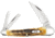 Case Seahorse Whittler Folding Knife, 2.33/1.45/1.49in, Tru-Sharp Surgical Steel, Wharncliffe/Pen/Coping Blades, Bonestag Handle, 65347