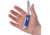 Case Canoe Blue G10 Folding Knife, 3.63in Closed, Satin Spear/Pen Blades, Blue G10 Handle, 16753