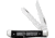 Case Harley Mini Trapper Smooth Folding Knife, 3.5in Closed, Mirror Clip/Spey Blades, Black Smooth Synthetic Handle, 52231