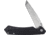 Case Kinzua Folding Knife, 4.75in Closed, S35VN, 3.35in Stonewash Tanto Blade, Black Textured Aluminum Handle, 64684