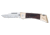 Case Large Lockback Rosewood XX-Changer, Clip, Filet, Drop Point and Saw Blades Rosewood and Brass Handle and Leather Sheath 00174