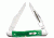 Case Limited XX Edition Series XX XXXIV Bright Green Bone Smooth Muskrat Blade, MUSKRAT SS, 11768