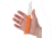 Case Sod Buster Folding Knife, 4.63 in, Tru-Sharp Surgical Steel, Smooth Orange Synthetic Handle, 80512