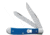 Case Trapper Folding Knife, 4.13 in, Tru-Sharp Surgical Steel, Blue G-10 Handle, 16740