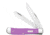 Case Trapper Folding Knife, 4.13 in, Tru-Sharp Surgical Steel, Ichthus Purple Synthetic Handle, 39160