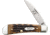 Case Sway Back Heritage Molasses Folding Knife,Stainless Steel,Standard Edge,Wharncliffe,Mirror Polish,Brown,Dark Molasses Heritage Jigged Bone Handle, 31637