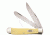 Case Trapper Folding Knife with Yellow Synthetic Handle, 3254C CV, w/Clip, 30114