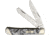 Case Trapper Ivory Quartz Folding Knife,Stainless Steel,Clip and Spey,Ivory Quartz,Corelon Handle CAS9254IQ