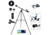 Cassini 800mm x 60mm Erect Image Prism Refractor Telescope w/ Smartphone Adapter, White, SS-2800