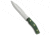 Casstrom Casstrom No. 14 SFK Fixed Blade Knife Green Micarta 5.5" Satin, Green, Carbon Steel, adult, BHQ-202652