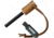 Casstrom Fire Starter Reindeer Handle, 4 overall, Reindeer antler handle, OS12202
