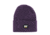 Caterpillar Label Cuff Beanie, One Size, Purple Velvet, 1090026-19-3725-OS