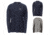 Caterpillar Flame Resistant Long Sleeve Performance Crew Shirt, FR Navy, FR Navy Heather, Heather Grey