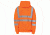 Caterpillar Hi Vis Full Zip Lined Sweatshirt, Hi-Vis Orange, Medium 1910804-607-M