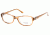 Catherine Deneuve CD0390 Eyeglass Frames - Light Brown Frame Color