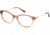 Catherine Deneuve CD0422 Prescription Eyeglasses - Shiny Light Brown Frame, Shiny Light Brown Lenses, 49 mm Lens Diameter CD042249045