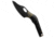 Cavol Cavol Amuse Frame Lock Knife Black Titanium 3.6" Black Stonewash, Black/Gold, Bohler M390, adult, BHQ-199050
