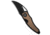 Cavol Knives Karasu Folding Knife, 2.50in, Bohler M390 Stainless Steel, Hawkbill Blade, Titanium, Black/Bronze Handle, Black/Bronze/Black Gray, 5.375 inch, BHQ-199055
