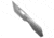 Cavol Knives Shimo Folding Knife, 2.65in, Bohler M390 Stainless Steel, Tanto Blade, Titanium, Gray Handle, Gray/Gray, 6.35 inch, BHQ-197907