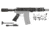 CBC Industries AR-15 Pistol Kit, 300AAC, 7.5in AR-15 Barrel, 1-8, 7in Gen 2 AR-15 Handguard/Rail, Black, 205-501