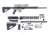 CBC Industries Unassembled AR-10 Rifle Kit, 18 in, 6.5 Creedmoor, Black, U-205-112