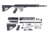 CBC Industries Unassembled AR-15 Pistol Kit, 16 in, 5.56, Black, U-205-104