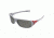 Cebe Captain Sunglass Metallic Grey/Matte Red Frame, Grey Lens CBCAP5