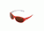 Cebe Flipper Sunglass Red/Silver Frame, Melanine Lens CBFLIP1