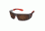 Cebe Ice 8000 Proggressive Rx Sunglasses Dark Grey/Red Frame, CBICE80002