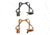 Cebeci Arms CZ Leather Horizontal Shoulder Holster SHS 21013, Black, Tan