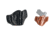 Cebeci Arms Springfield Leather Pancake Tactical-Grip Holster, Black, Tan