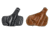 Cebeci Arms Taurus Leather Half Pancake Holster 20887, Black, Tan