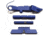 Centennial Defense Systems Extended Control Kit w/Serrated Mag Release for Gen 1-3 Glock 10mm, .45ACP, 2 Pins, Blue, 40140