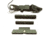 Centennial Defense Systems Extended Control Kit w/Serrated Mag Release for Gen 1-3 Glock 9mm, .40S&amp;W, .357SIG, 2 Pins, OD Green, 40104