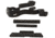 Centennial Defense Systems Extended Control Kit w/Mag Release for Gen 5 Glock, Serrated, 2 Pins, Black, 40346