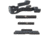 Centennial Defense Systems Extended Control Kit w/Mag Release for Gen 5 Glock, Serrated, 2 Pins, Glock Gray, 40349