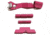Centennial Defense Systems Extended Control Kit for Glock 42/43, 2 Pins, Pink, 40414