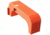 Centennial Defense Systems Extended Mag Release for Glock 43X/48, Stippled, Hi-Viz Orange, 20520