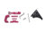 Centennial Defense Systems Glock 43 Lower Parts Kit, 5lb Mag Catch Spring, 25% Power Trigger Spring, Pink, LPK-EXT-MOD69