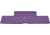 Centennial Defense Systems Stainless Steel Extended Slide Lock Lever for Glock 42/43/43X/48, Purple, 20328