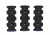 Centurion Arms Standard CMR 3-Pack Polymer Rail Covers, Black, 3.25 M11-234
