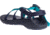 Chaco Banded Z Cloud - Womens, Navy Teal, Medium, 05.0, JCH107540-05.0