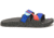 Chaco Chillos Clog Sandals - Mens, BlueRed, 12, JCH108645-M-12