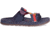 Chaco Lowdown Slide Sandals - Womens, Blocboum Red, 6 US, JCH107856-6