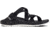 Chaco Tegu Shoes, Womens, Solid Black, Medium, 8, J107330-8