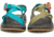 Chaco Z1 Classic Sandals - Mens, TealAvocado, 13, JCH108681-M-13