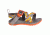 Chaco Z1 Ecotread Sandals - Kids, 1 Youth, Scatter Poppy, J180065-01.0