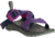 Z1 EcoTread Sandal - Youth-Violet Knit-6 Youth